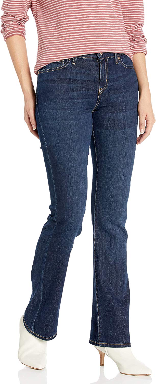 Price:$24.99 Signature by Levi Strauss & Co. Gold Label Women's Modern Bootcut Jean, Stormy Sky, 2 Medium at Amazon Women's Jeans store