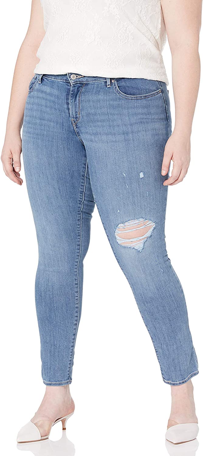 Price:$34.98 Levi's Women's Plus Size 711 Skinny Jean, Outta Time, 36 (US 16) S at Amazon Women's Jeans store