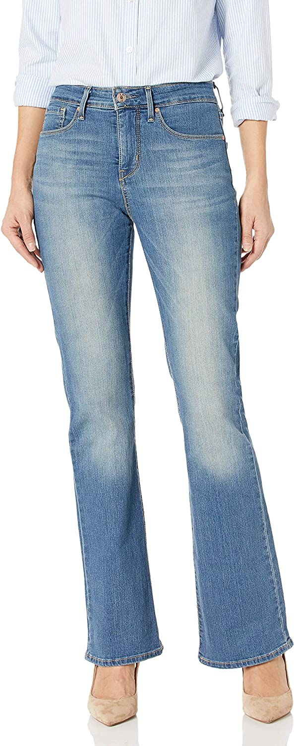 Price:$24.99    Signature by Levi Strauss & Co. Gold Label Women's Totally Shaping Bootcut Jeans, Rhapsody, 2 Short  Clothing