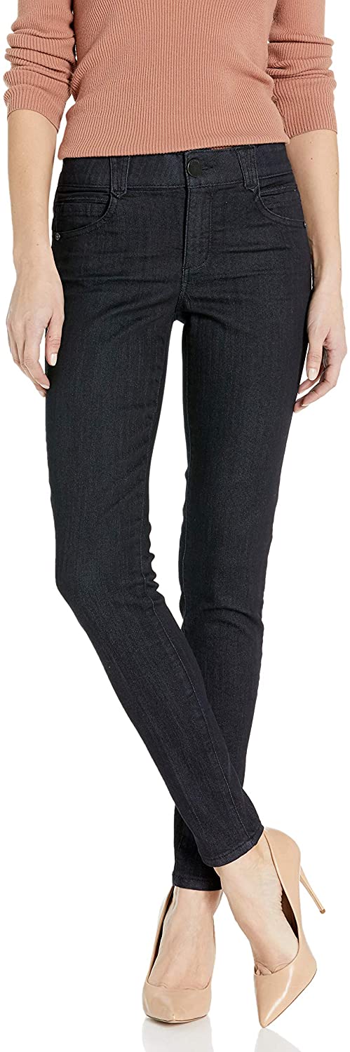 Price:$52.93 Democracy Women's Ab Solution Jegging, Indigo, 0L at Amazon Women's Jeans store