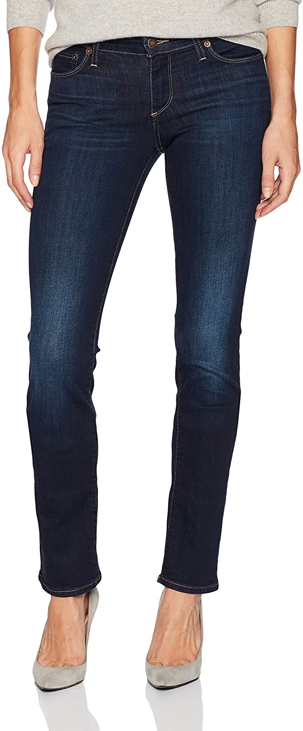 Price:$49.50 Lucky Brand Women's Mid Rise Sweet Straight Jean, Twilight Blue, 25W X 31L at Amazon Women's Jeans store