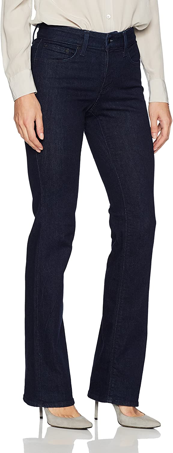 Price:$76.30 NYDJ Women's Barbara Bootcut Jeans, Rinse, 0 Short at Amazon Women's Jeans store