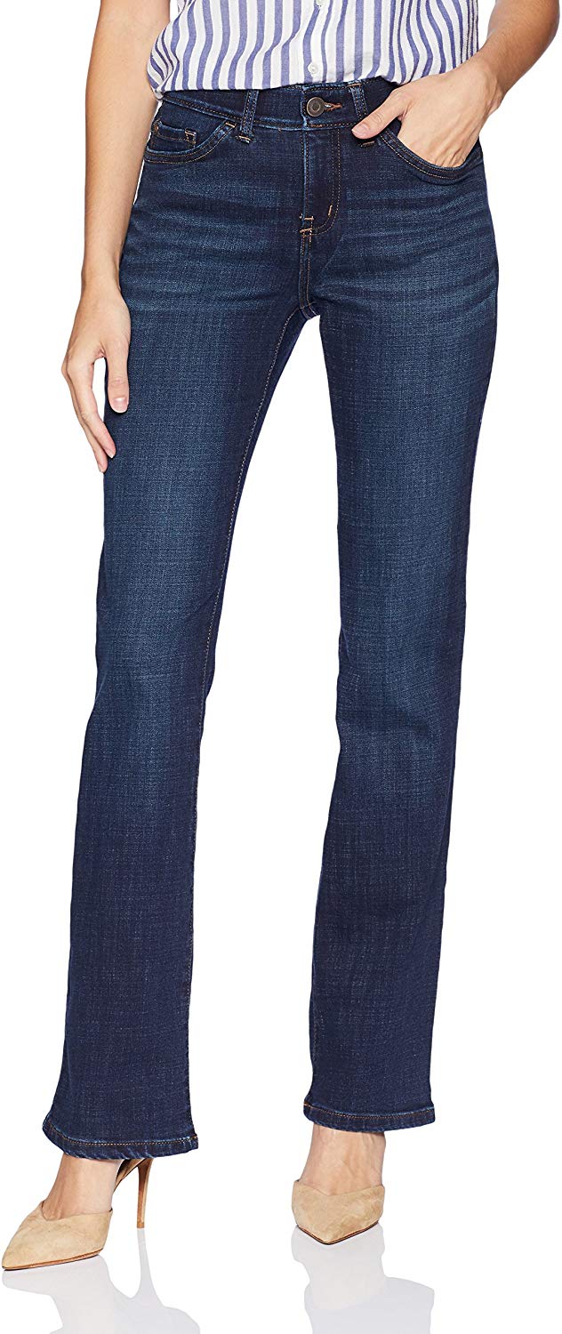 Price:$39.95 LEE Women's Flex Motion Regular Fit Bootcut Jean, Royal Chakra, 2 Long at Amazon Women's Jeans store