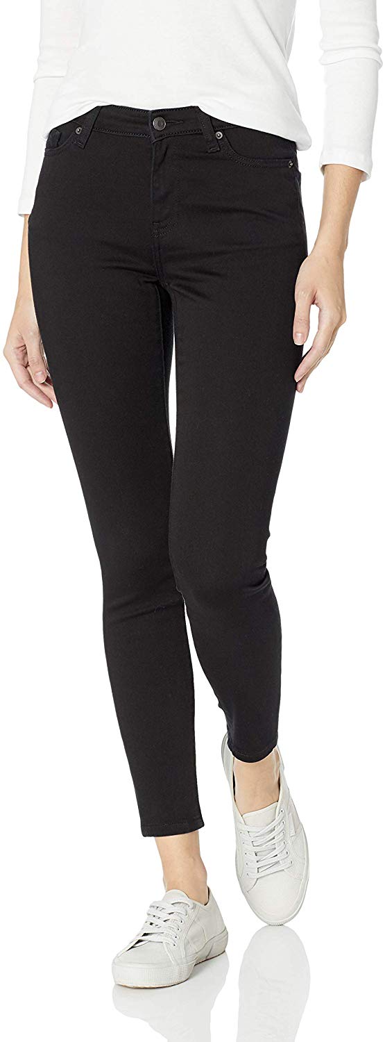 Price:$28.50    Amazon Essentials Women's Skinny Jean Pants, Black, 0 Short  Clothing