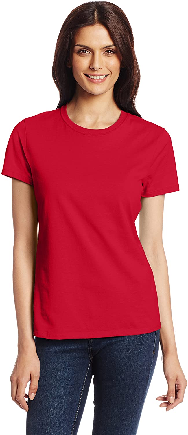 Price:$5.96 Hanes Women's Nano T-Shirt, Small, Deep Red at Amazon Women’s Clothing store