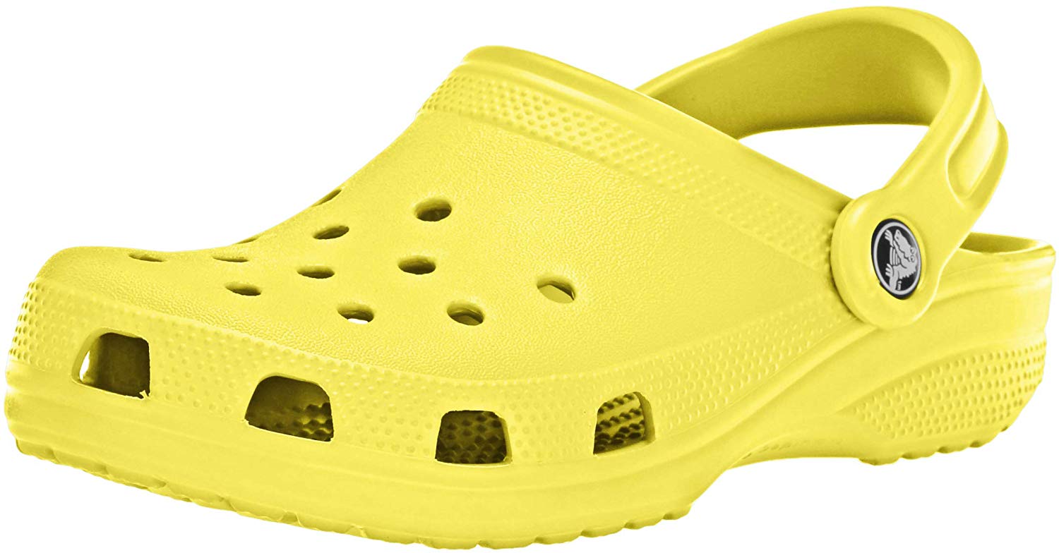 Price:$27.99   | Crocs Women's Classic Clog|Comfortable Slip On Casual Water Shoe, Citrus, 4 M US Men/6 M US Women | Mules & Clogs