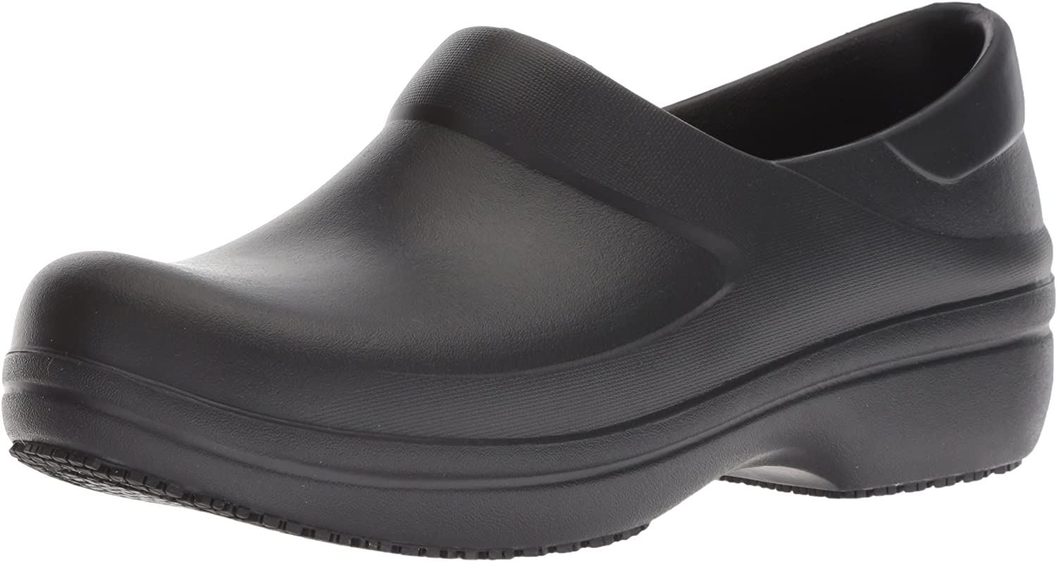 Price:$29.99   | Crocs Women's Neria Pro II Clog | Slip-Resistant Work and Nursing Shoe, Black, W4 M US | Mules & Clogs