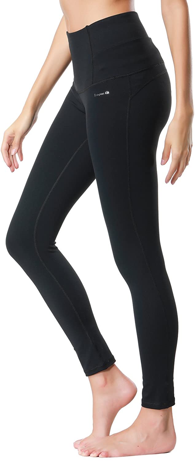 Price:$20.98    Dragon Fit Compression Yoga Pants Power Stretch Workout Leggings With High Waist Tummy Control, 02black, Small  Clothing