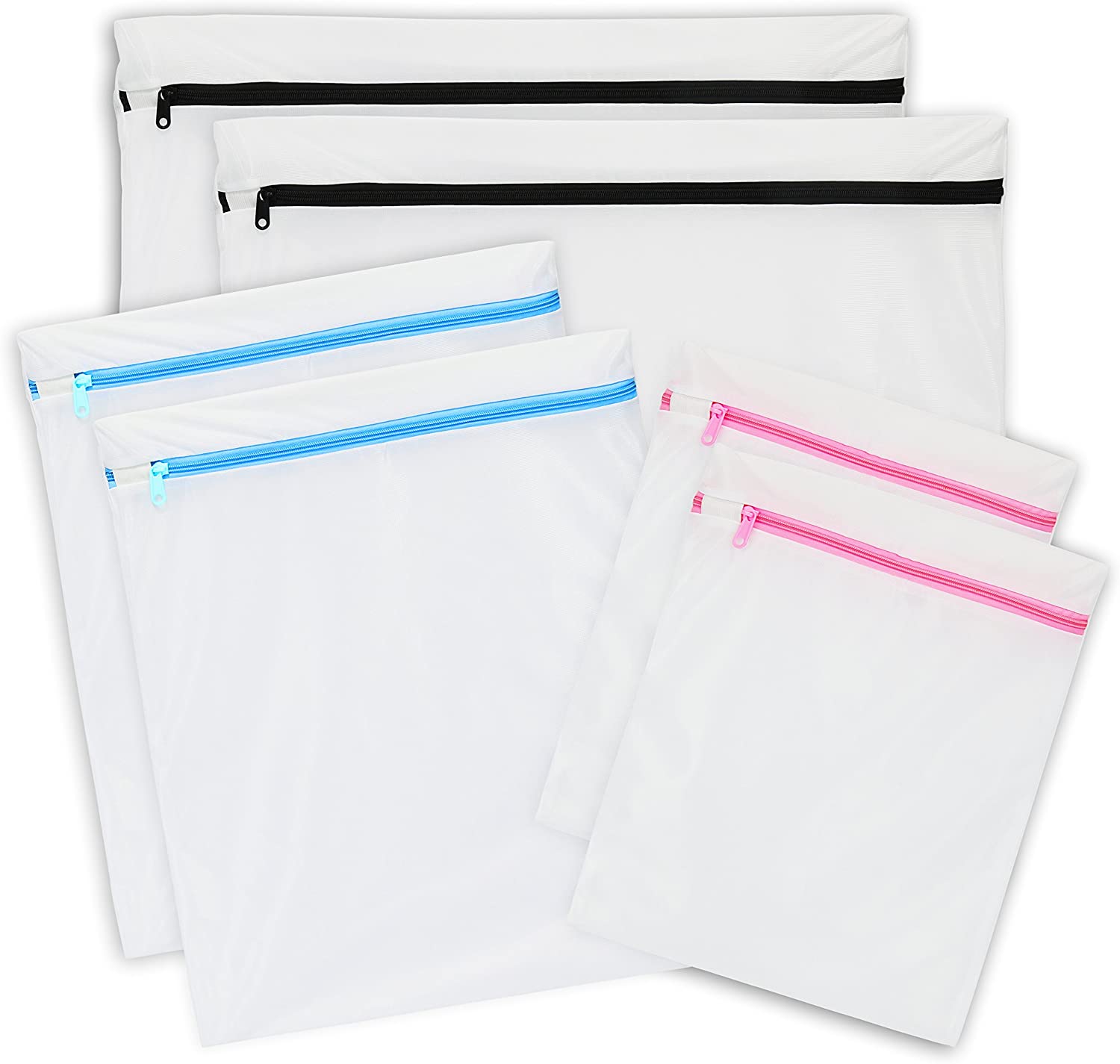 Price:$7.97    6 Pack - SimpleHouseware Laundry Bra Lingerie Mesh Wash Bags (2 X-Large, 2 Large and 2 Medium)  Home & Kitchen