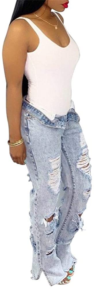 Price:$13.99 LKOUS Women's Stretchy High Waisted Wide Leg Button-Down Pants at Amazon Women’s Clothing store