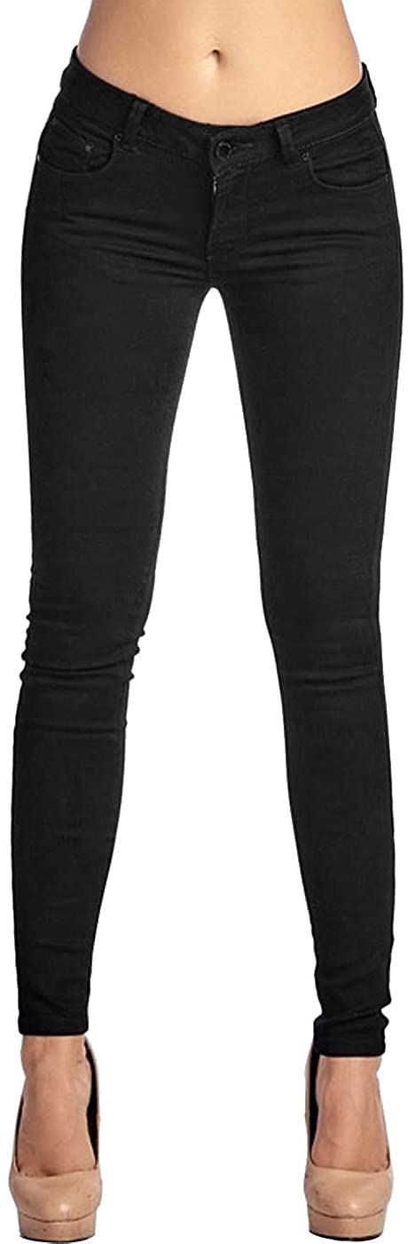 Price:$16.69    2LUV Women's Trendy Skinny 5 Pocket Stretch Uniform Pants  Clothing