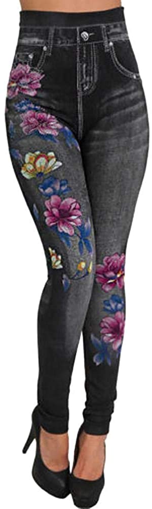 Price:$4.09 Casual Pants, Lowprofile Women Leggings New Skinny High Waist Jeans Trousers Denim Stretchy Pencil Pants at Amazon Women’s Clothing store