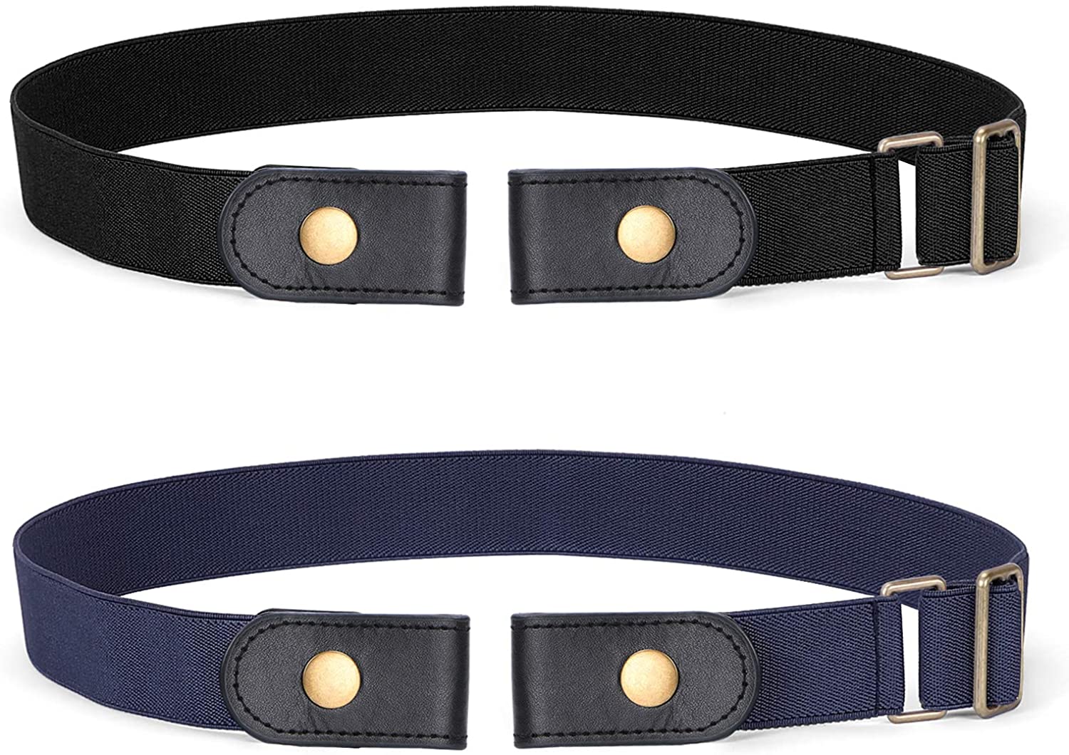 Price:$15.98 Buckle-free Elastic Women Belt for Jeans without Buckle, SANSTHS Comfortable Invisible Belt No Bulge No Hassle at Amazon Women’s Clothing store