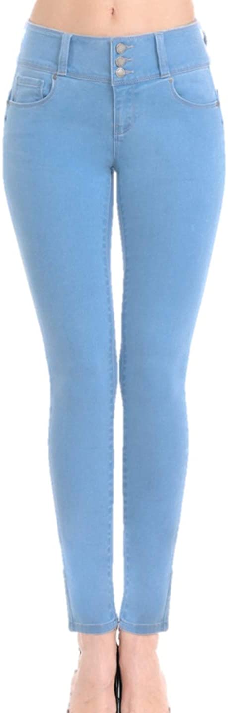 Price:$16.95 Wax Womens Juniors Butt I Love Flattering Mid Rise Skinny Jeans at Amazon Women's Jeans store