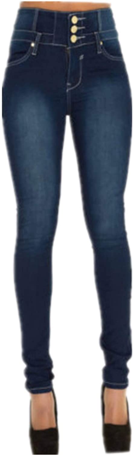Price:$16.99    GALMINT Women's Juniors High Rise Irresistible Jegging Pull-On Stretch Skinny Jeans  Clothing