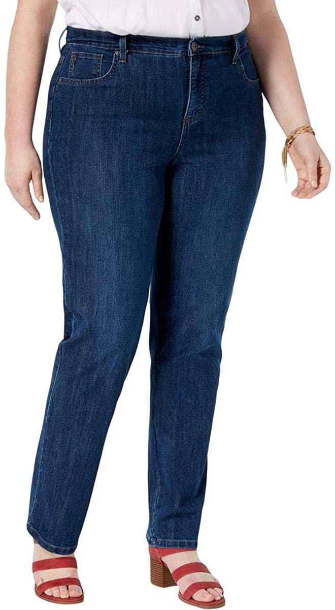 Price:$9.16 Style & Co. Womens Plus Denim Natural Fit Straight Leg Jeans at Amazon Women's Jeans store