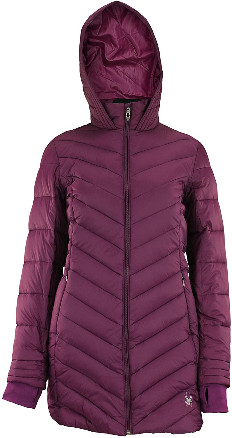 Price:$67.29    Spyder Women's Boudless Long Puffer Jacket, Color Variation  Clothing