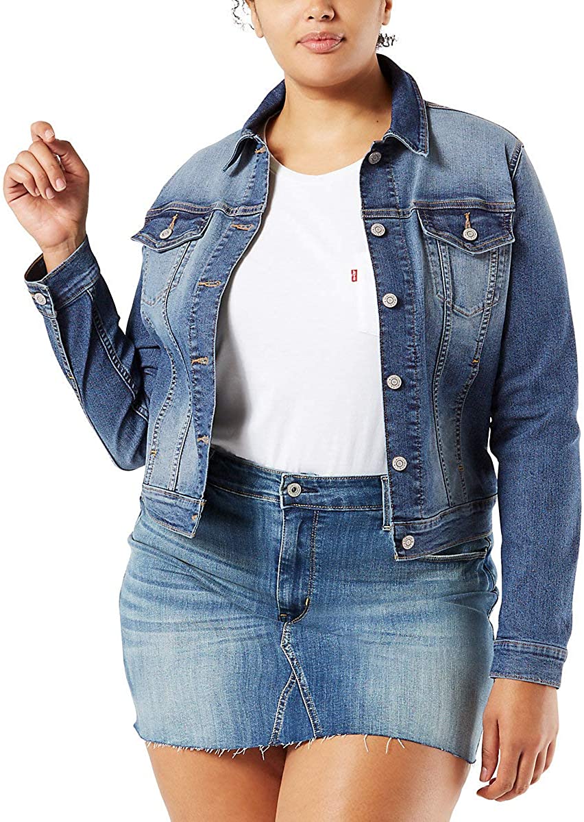 Price:$32.99 Signature by Levi Strauss & Co. Gold Label Women's Original Trucker Jacket at Amazon Women's Coats Shop