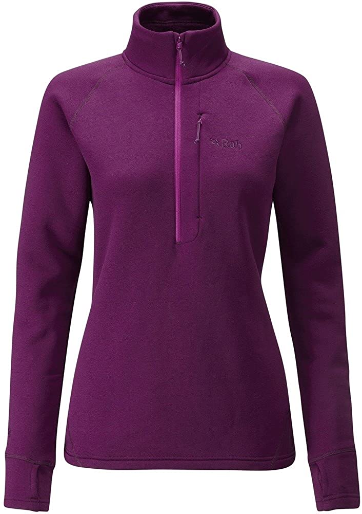 Price:$105.00    RAB Power Stretch Pro Pull-On Jacket - Women's, Berry, Medium, QFE-63-BY-12  Clothing