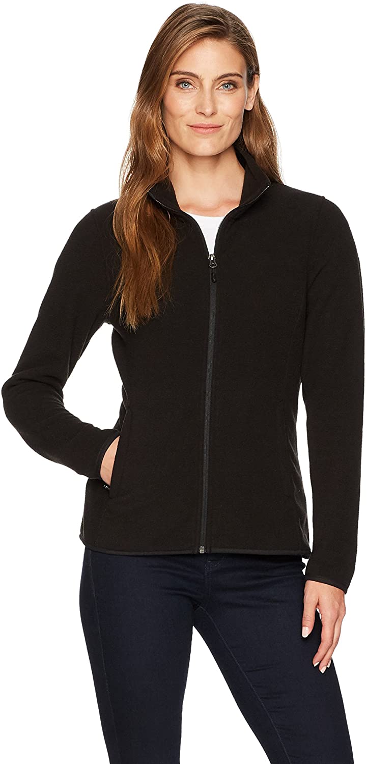 Price:$20.50    Amazon Essentials Women's Full-Zip Polar Fleece Jacket  Clothing