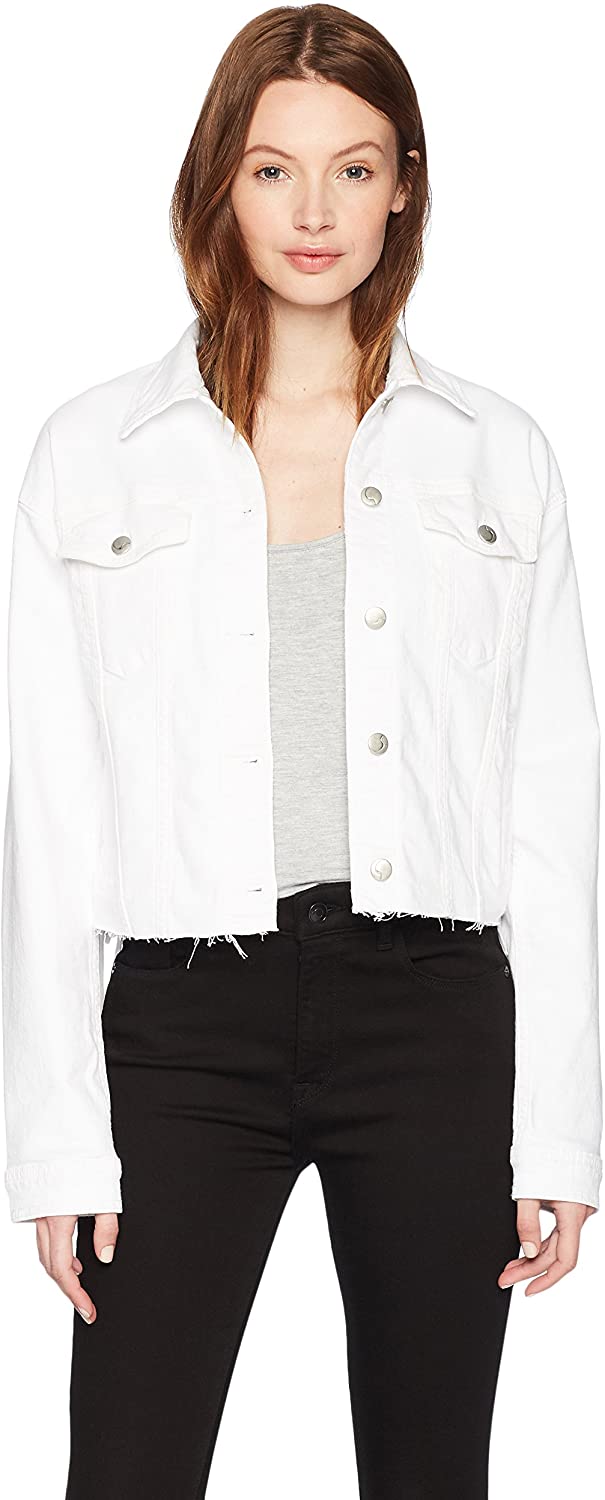 Price:$215.58 Joe's Jeans Women's Cut Off Denim Jacket at Amazon Women's Coats Shop