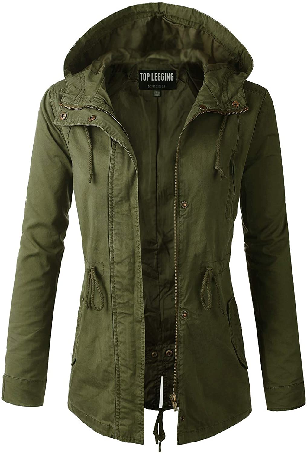 Price:$29.80 Anorak Jacket Women, Lightweight, Long Military Cargo Parka, Regular & Plus Size at Amazon Women's Coats Shop