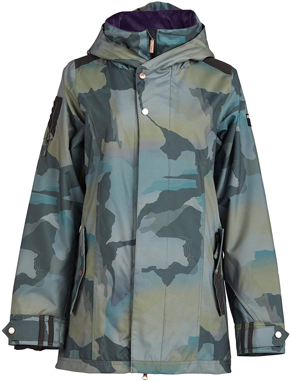 Price:$199.95    Nikita Banyon Snowboard Jacket Womens  Clothing