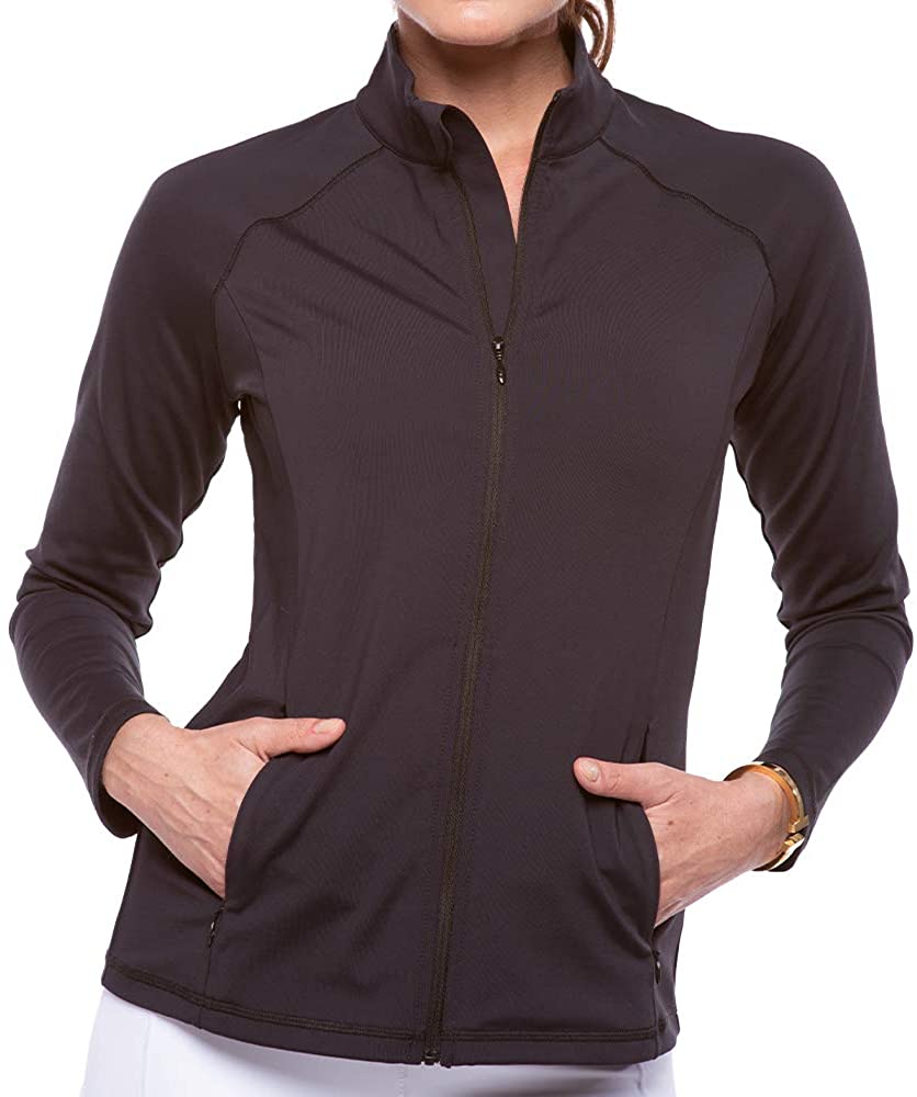 Price:$121.97    IBKUL Women's Sun Protective UPF 50+ Women's Jacket - 76000  Clothing