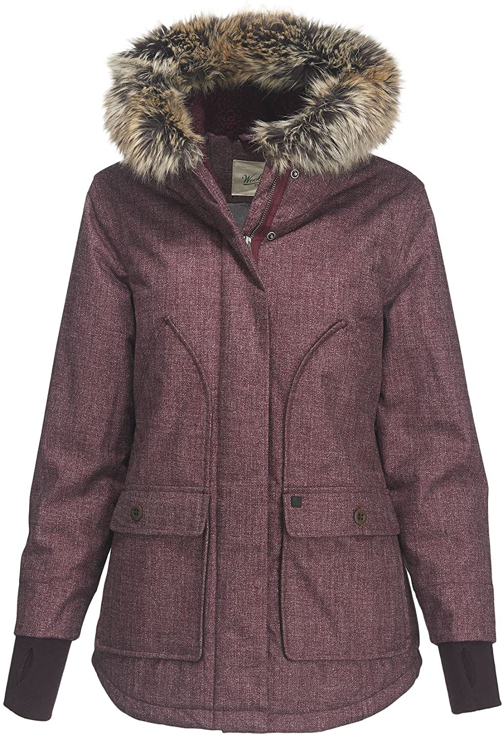 Price:$148.89    Woolrich Women's Bitter Chill Wool Loft Jacket  Clothing