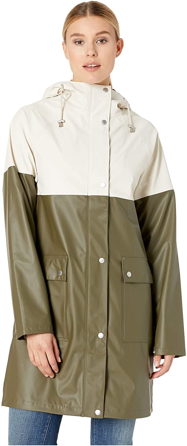 Price:$284.00 ILSE JACOBSEN Women's Three-Tone Slicker at Amazon Women's Coats Shop