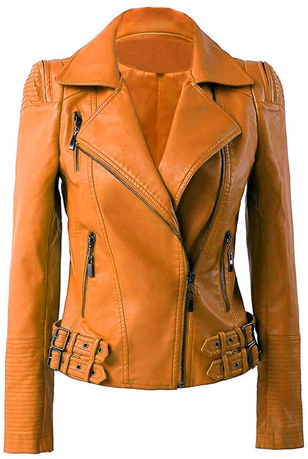 Price:$185.98 VearFit Womens Biker Missy Regular Black, Red, Tan Real Lambskin Leather Jacket at Amazon Women's Coats Shop