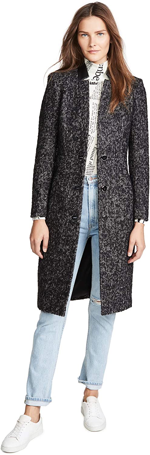 Price:$510.00    Mackage Women's Bianca Mohair Coat  Clothing