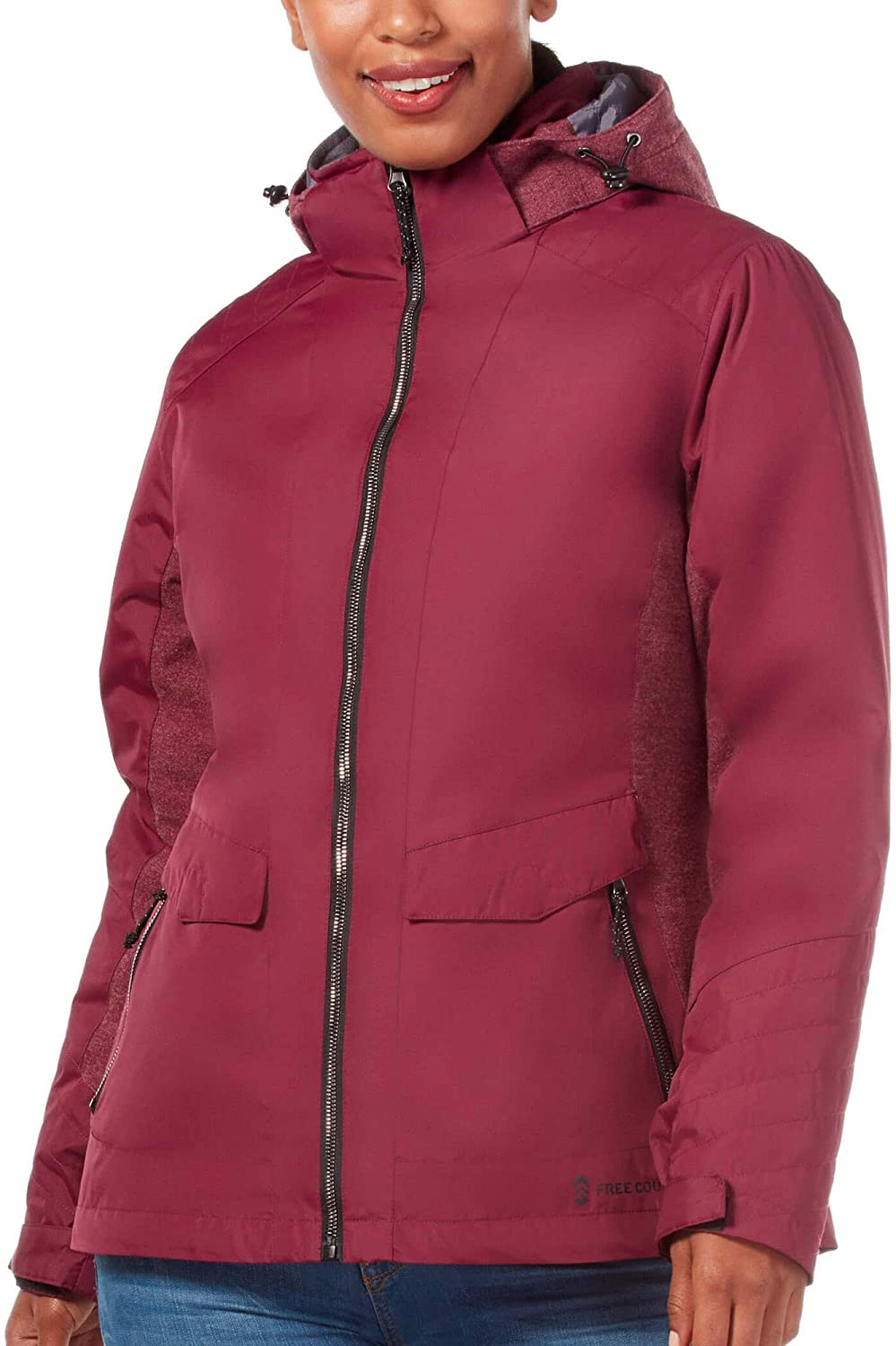 Price:$59.99 Free Country Women's Trillium 3-in-1 Systems Jacket at Amazon Women's Coats Shop