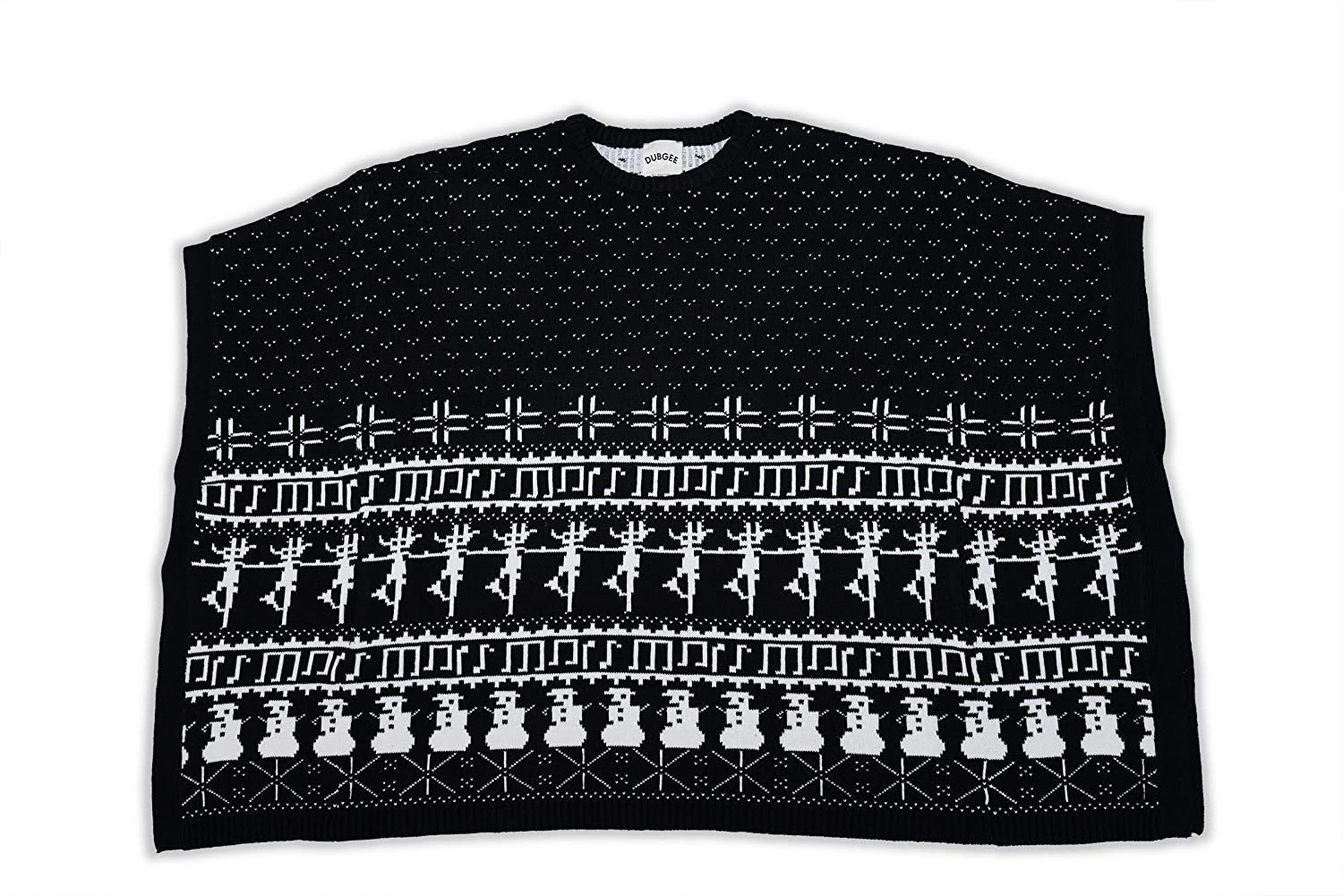 Price:$29.40 DUBGEE By Whoopi Fairisle Poncho at Amazon Men’s Clothing store