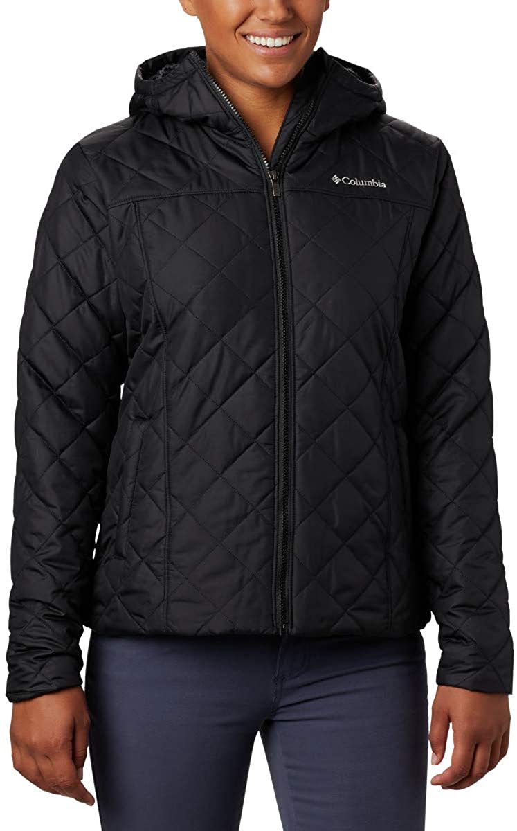 Price:$52.00 Columbia Women’s Copper Crest Hooded Winter Jacket, Soft Fleece, Classic Fit at Amazon Women's Coats Shop