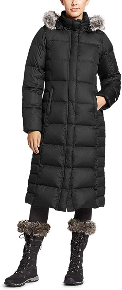 Price:$179.40    Eddie Bauer Women's Lodge Down Duffle Coat  Clothing