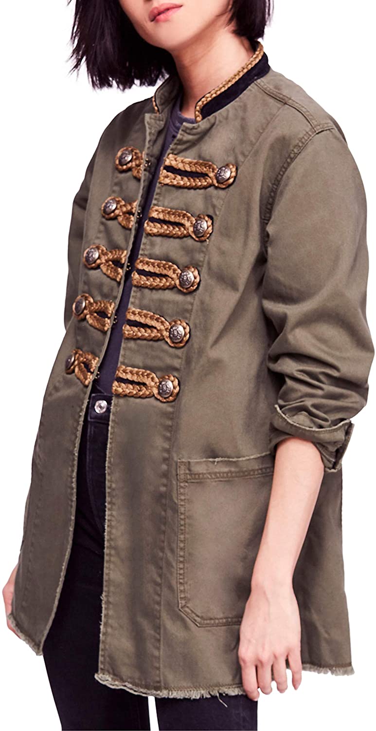 Price:$90.36 Free People | Passenger Jacket | Moss at Amazon Women's Coats Shop