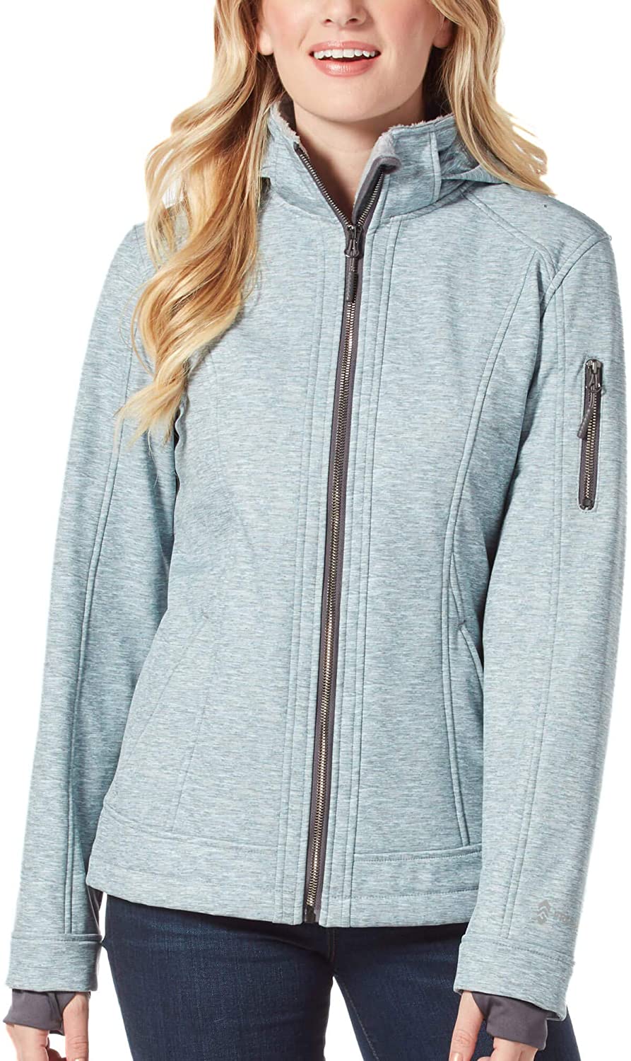 Price:$54.99 Free Country Women's Plus Size Freeform Softshell Jacket at Amazon Women's Coats Shop