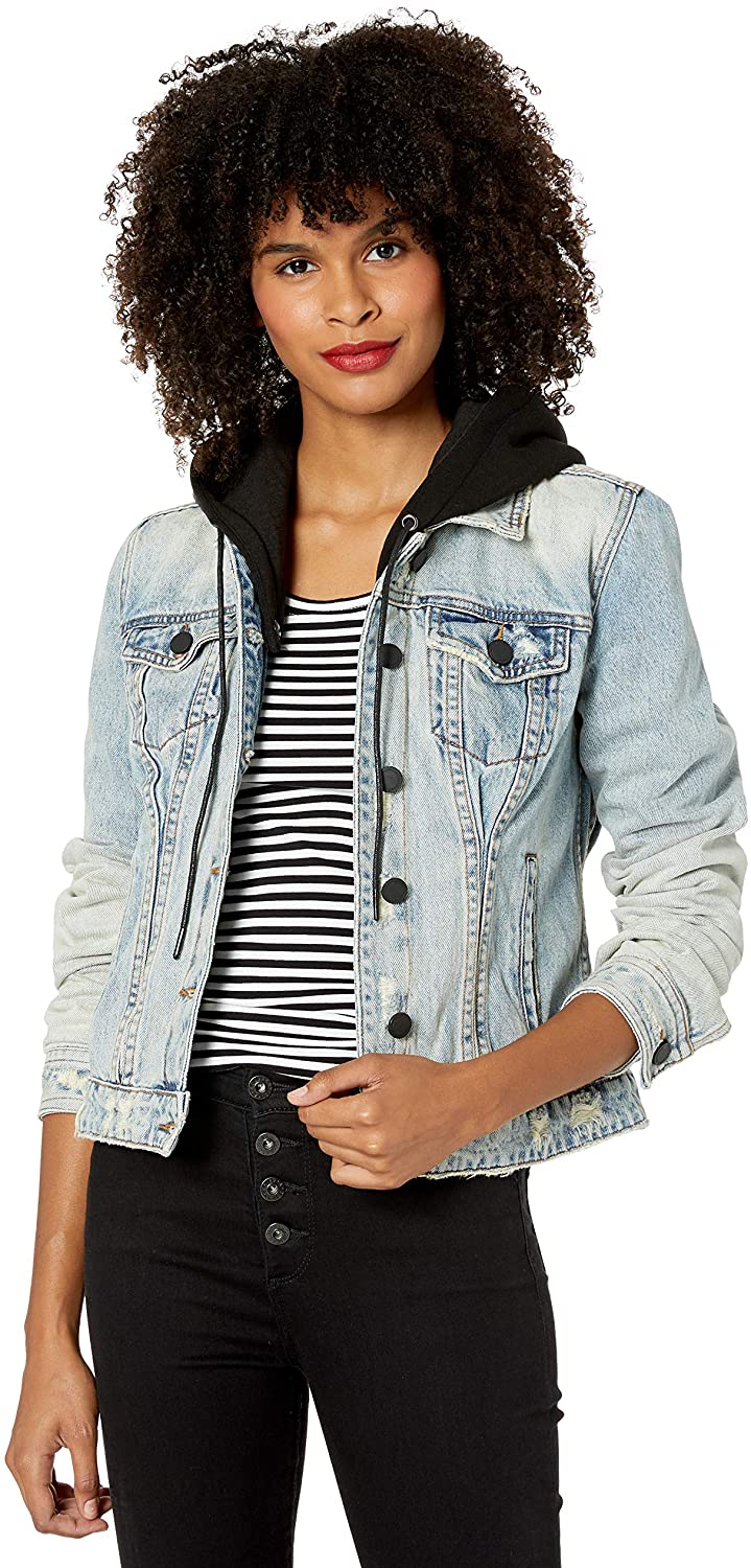Price:$95.54 [BLANKNYC] Women's Denim Jacket Outerwear at Amazon Women's Coats Shop