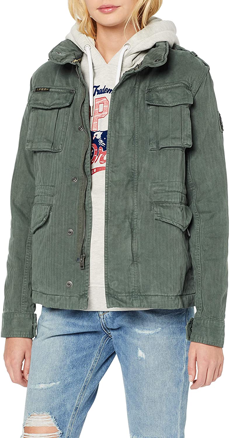 Price:$80.99    Superdry Kiona Rookie Pocket Jacket  Clothing