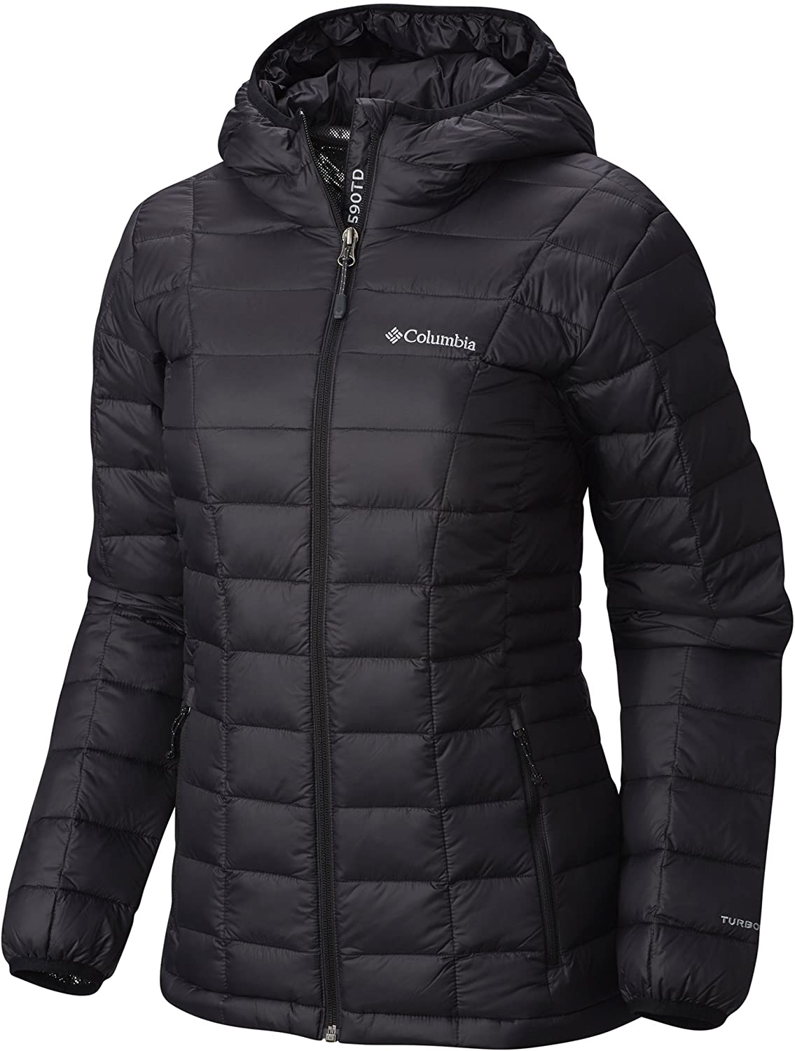 Price:$54.95     Columbia Women's Voodoo Falls 590 TurboDown Hooded Jacket   Clothing