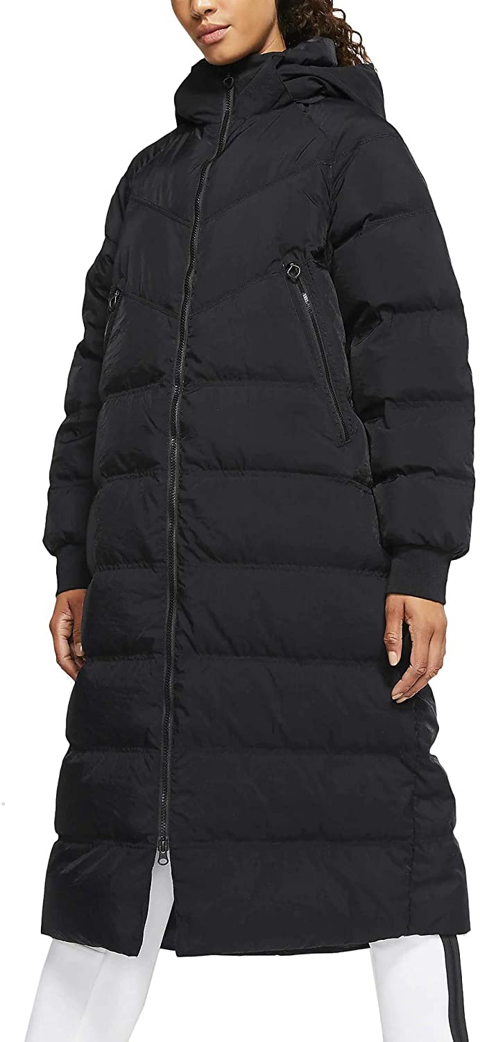 Price:$299.95    Nike Womens NSW City Ready Down Fill Parka Bv3137-010  Clothing