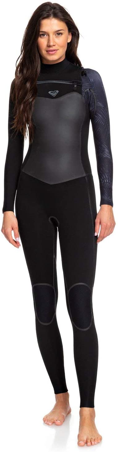Price:$164.96    Roxy Womens 4/3Mm Syncro Plus Chest Zip Wetsuit Erjw103030  Clothing
