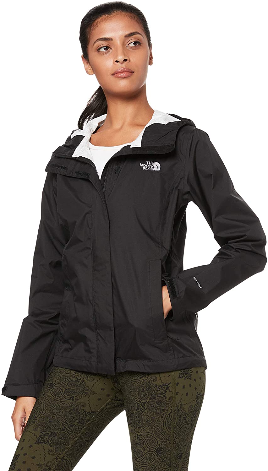 Price:$49.40    The North Face Women’s Venture 2 DWR Rain Jacket  Clothing