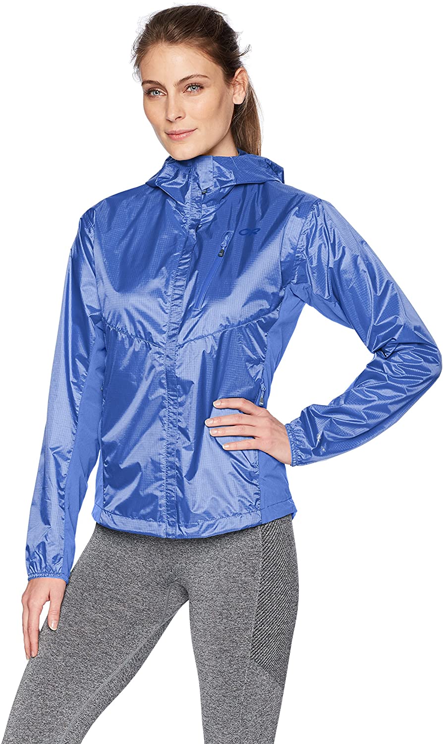 Price:$62.95    Outdoor Research Women's Helium Hybrid Hooded Jacket, Batik, Medium  Clothing