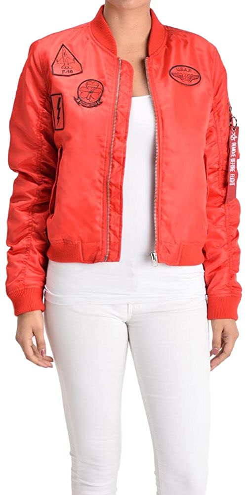 Price:$20.00    G-Style USA American Bazi Women's Bomber Jacket  Clothing