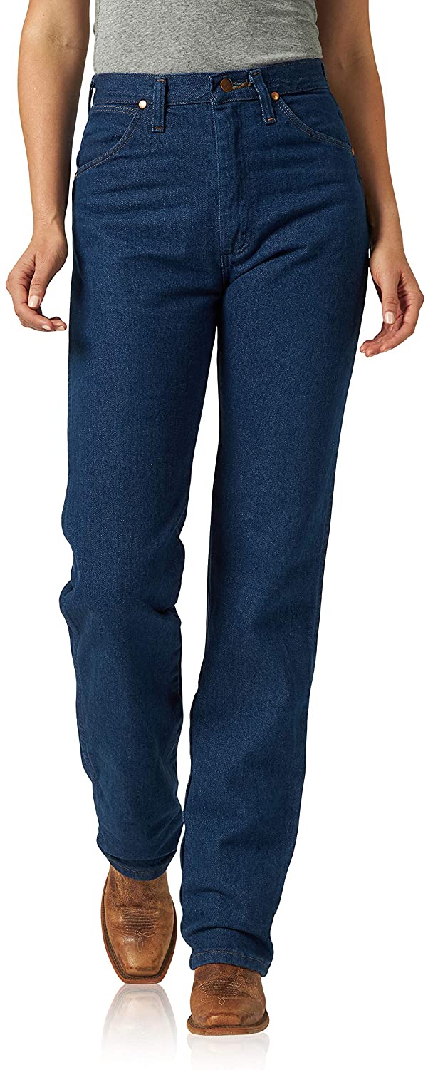 Price:$36.20 Wrangler Women’s Cowboy Cut Slim Fit Natural Waist Jean at Amazon Women's Jeans store