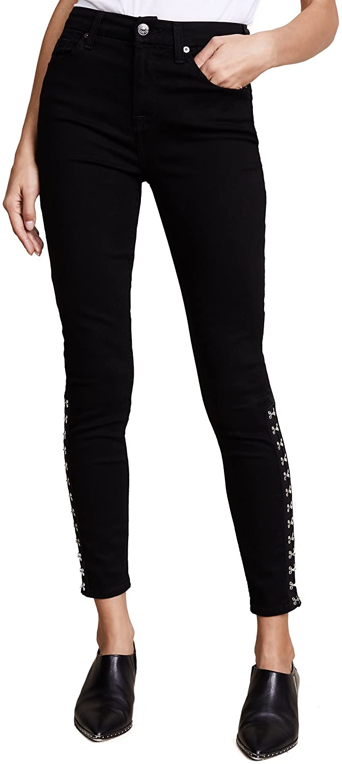 Price:$79.21    7 For All Mankind Women's Bair Ankle Skinny Jeans  Clothing