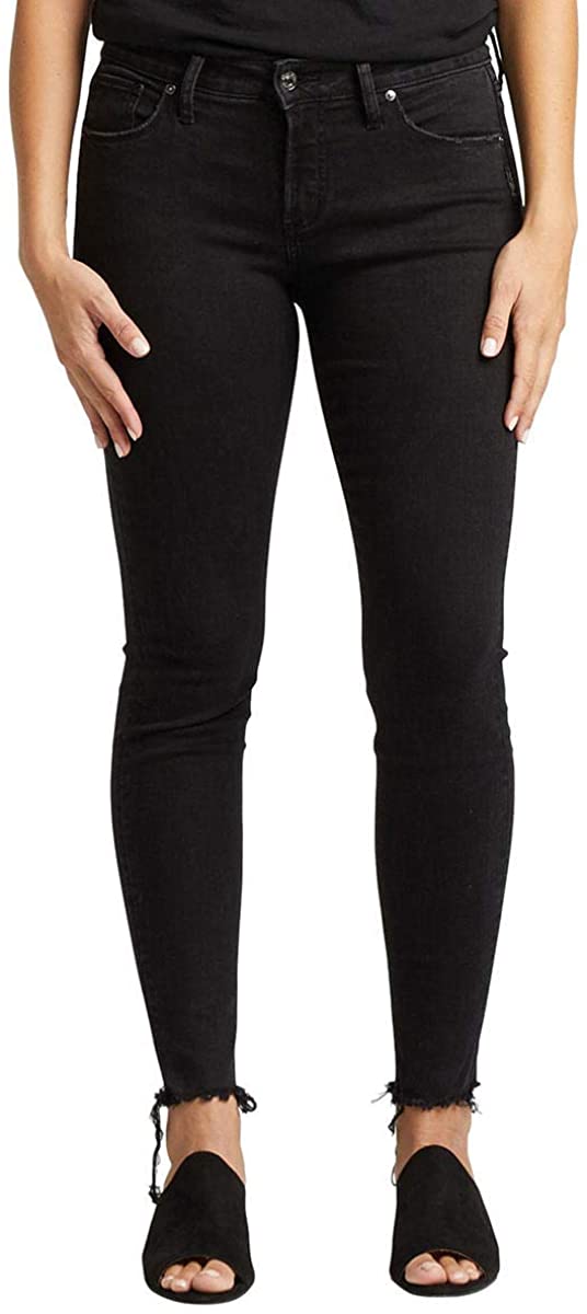 Price:$27.55    Silver Jeans Co. Women's Avery High Rise Skinny Jeans  Clothing