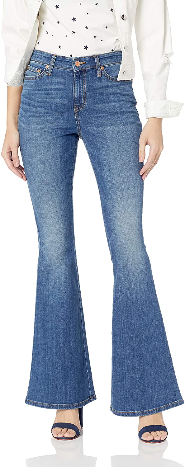 Price:$50.64    Ella Moss Women's High Rise Flare Jean  Clothing